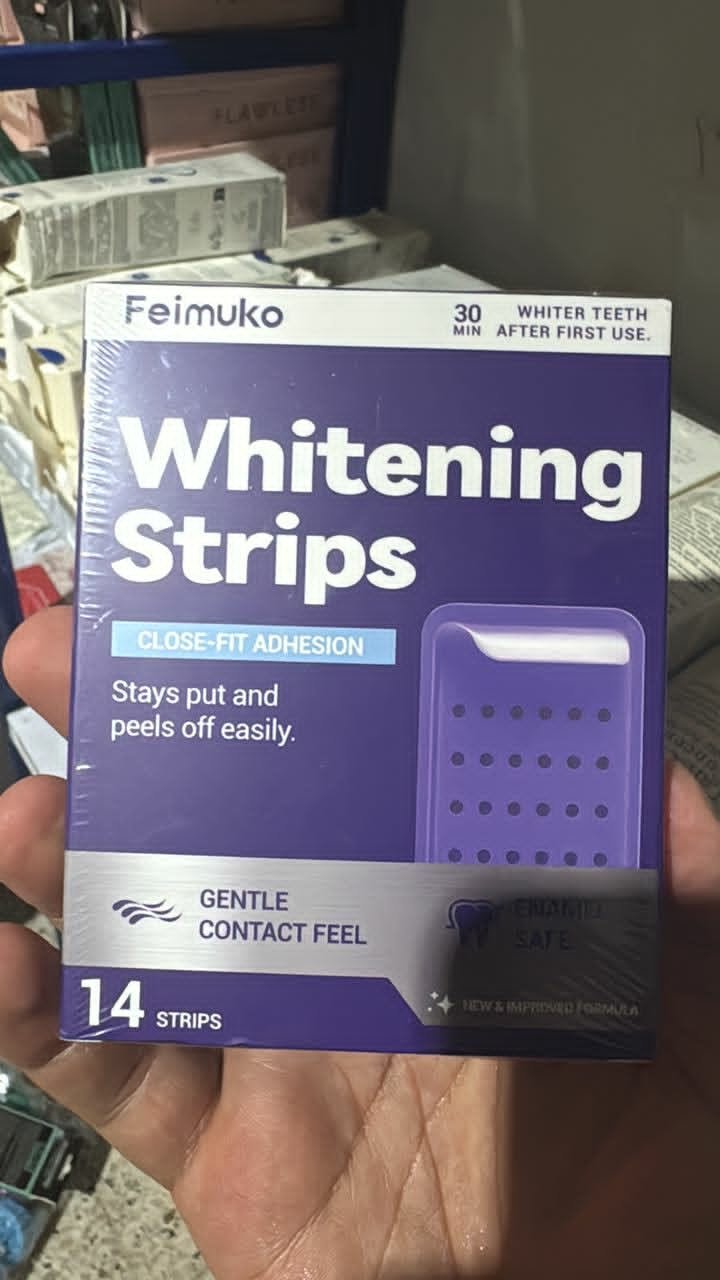Feimuko Purple Teeth Whitening Strips