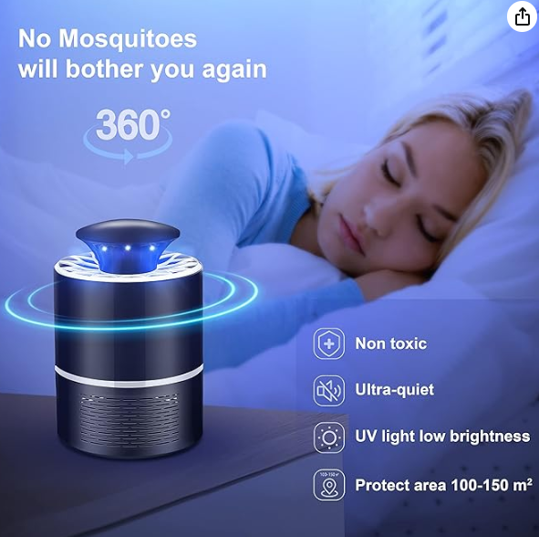 Mosquito Killer Lamp Indoor Bug Zapper UV LED